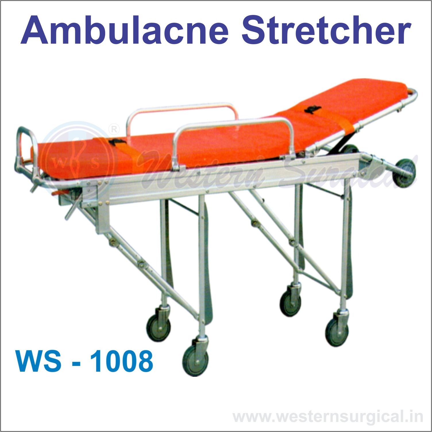 Ambulance Stretcher Trolley