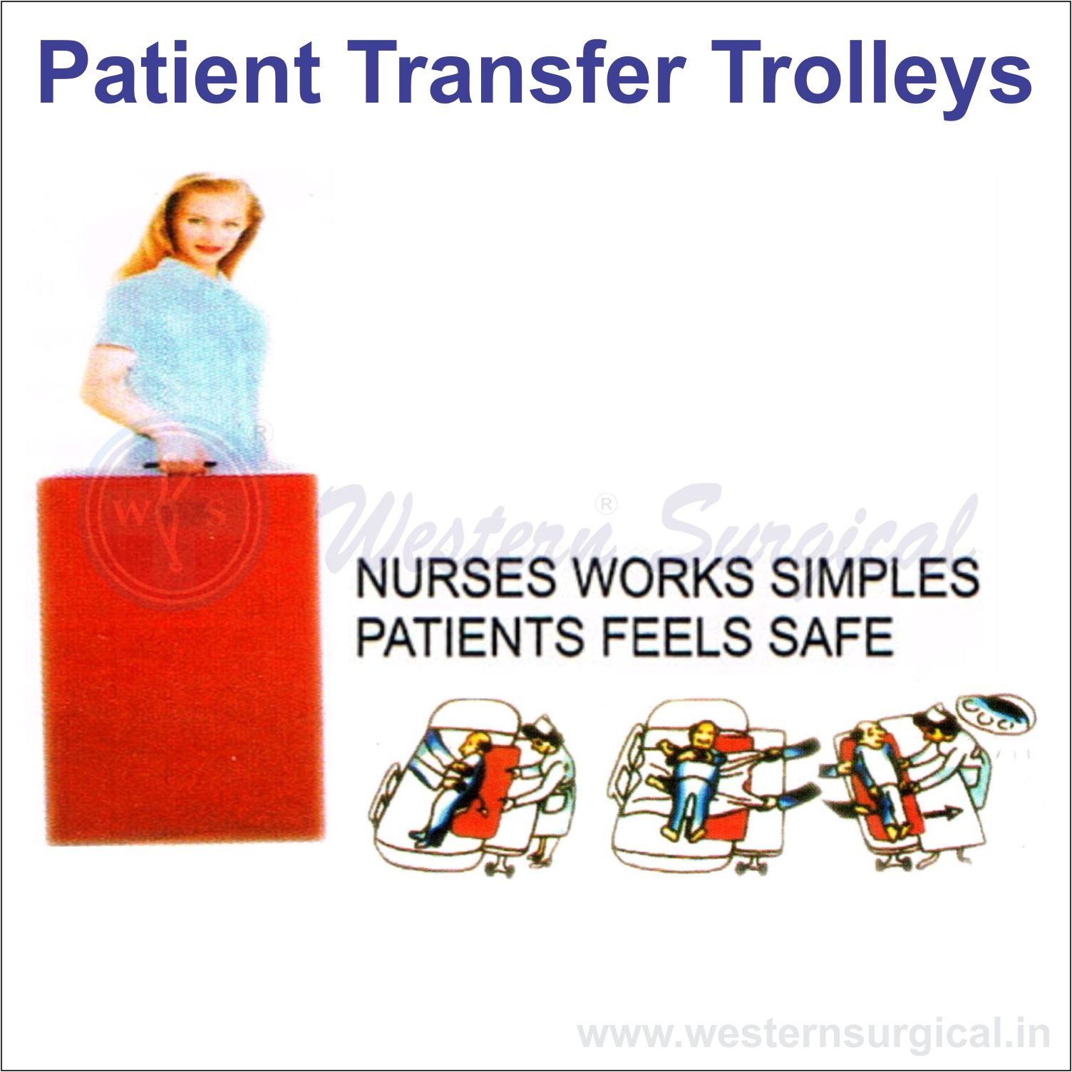 Patient Transfer Trolleys 