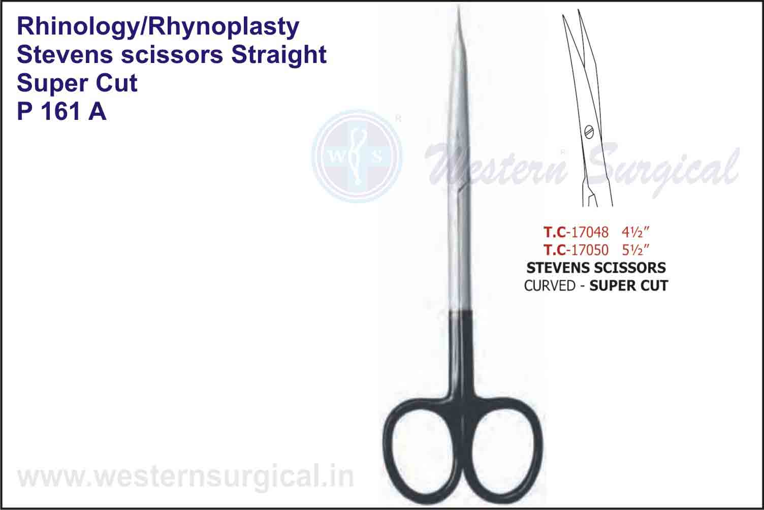 STEVENS SCISSORS STRAIGHT & CURVED SUPER CUT