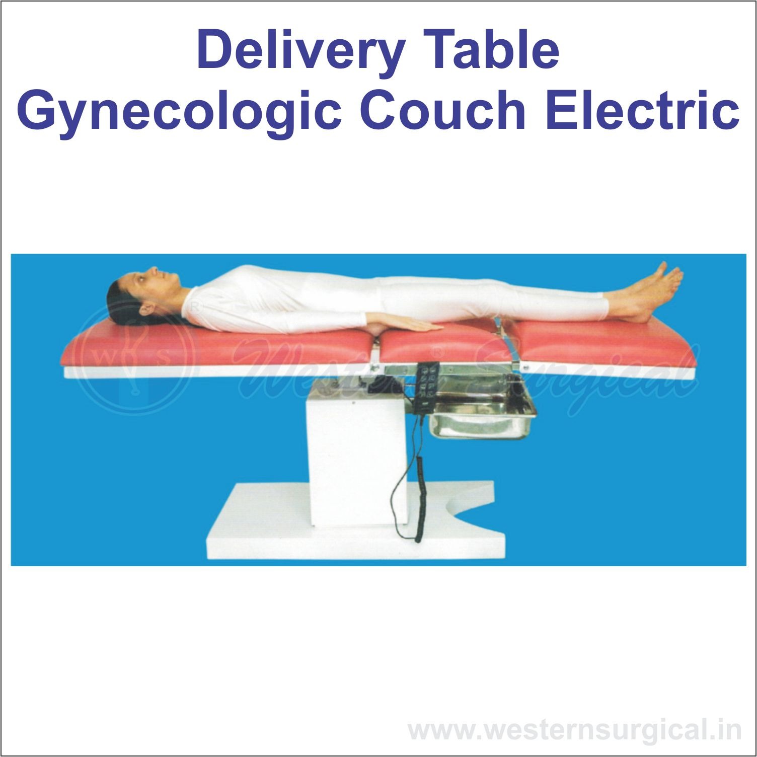 Gynceologic Couch Delivery Table Electric 