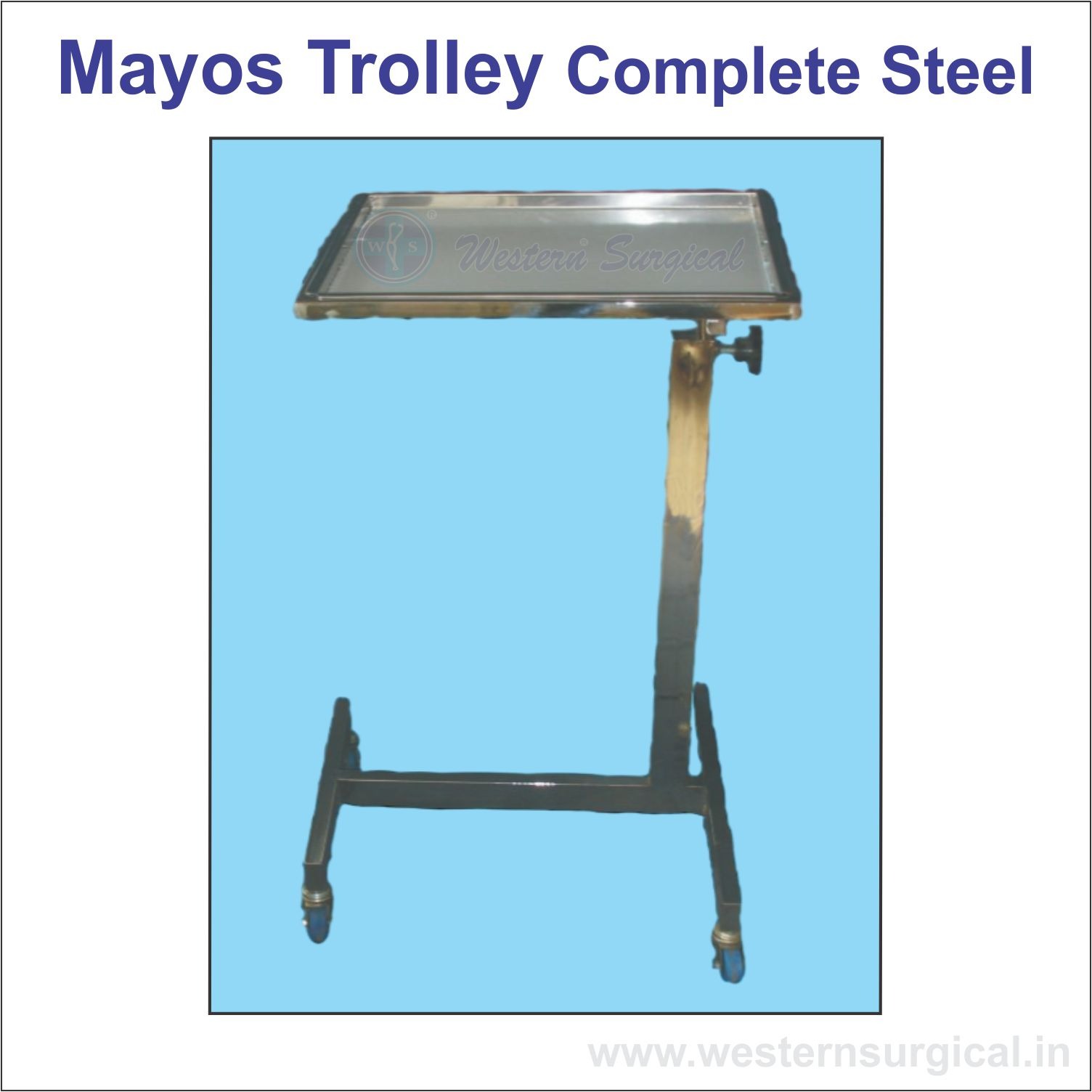 Mayos Trolley Complete Steel 