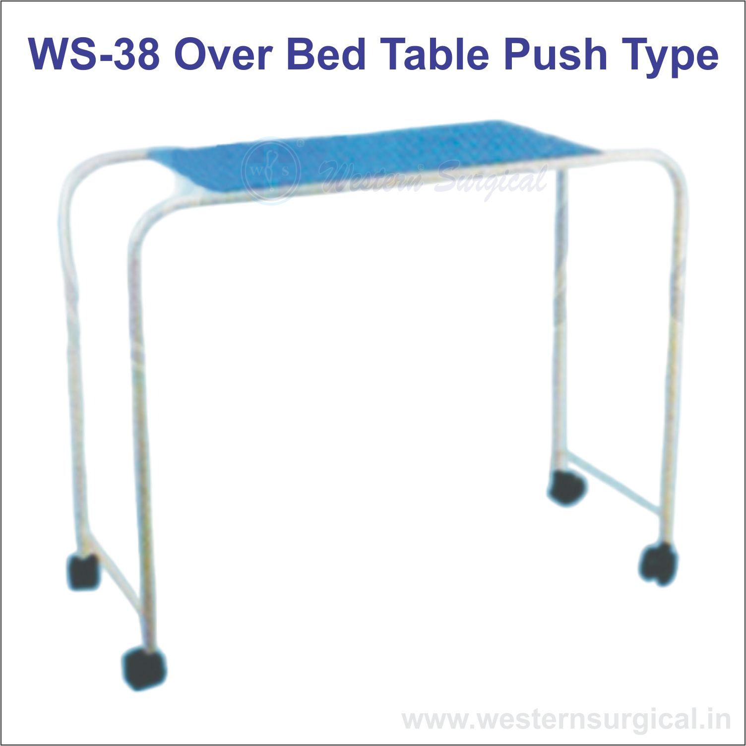 Over Bed Table Push Type 