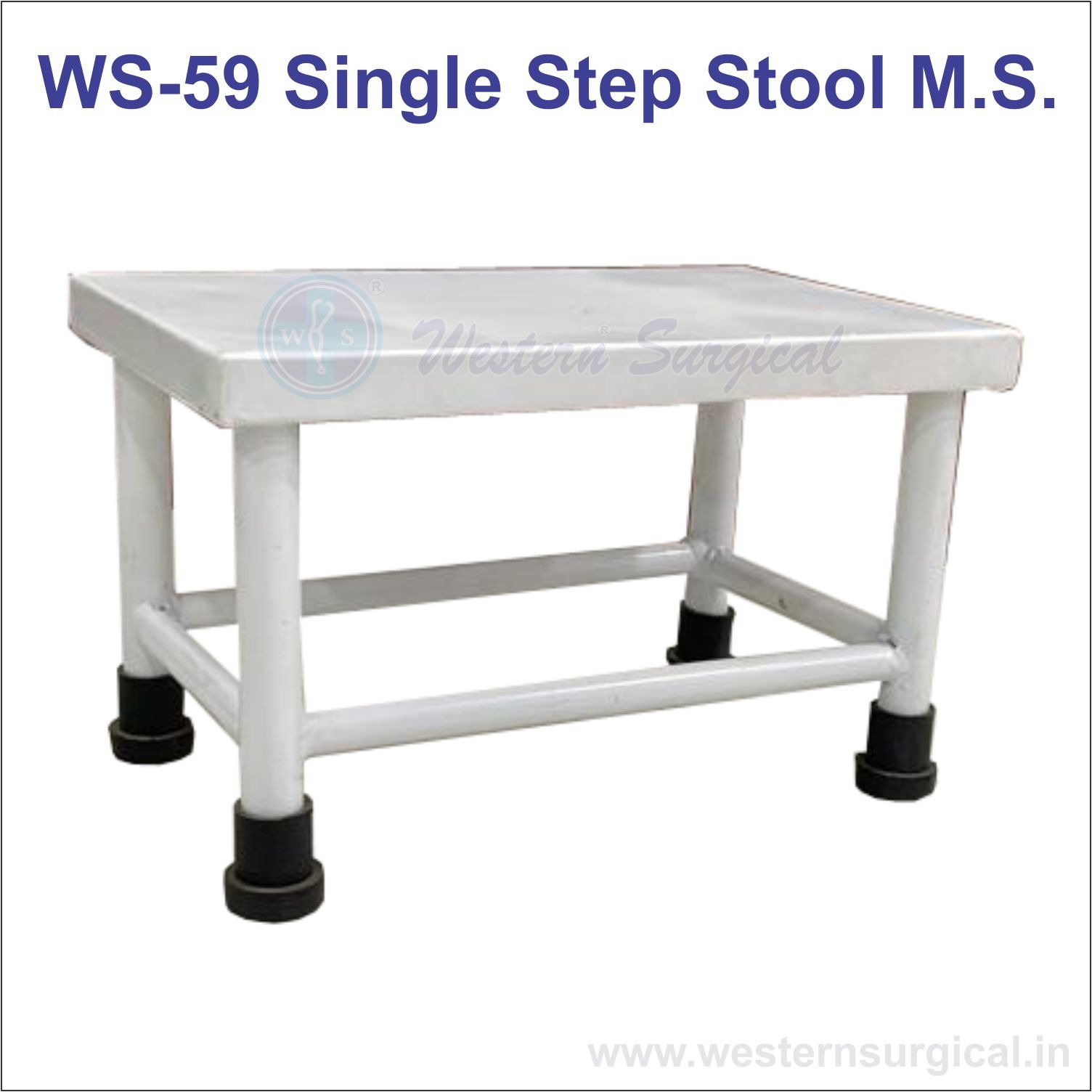 Single Step Stool M.S.