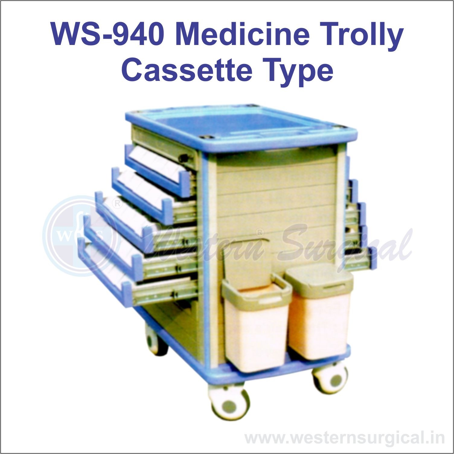 Medicine Trolley Cassette Type 