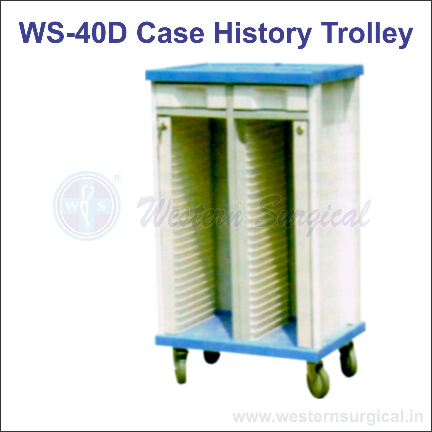WS-40D Case History Trolley 