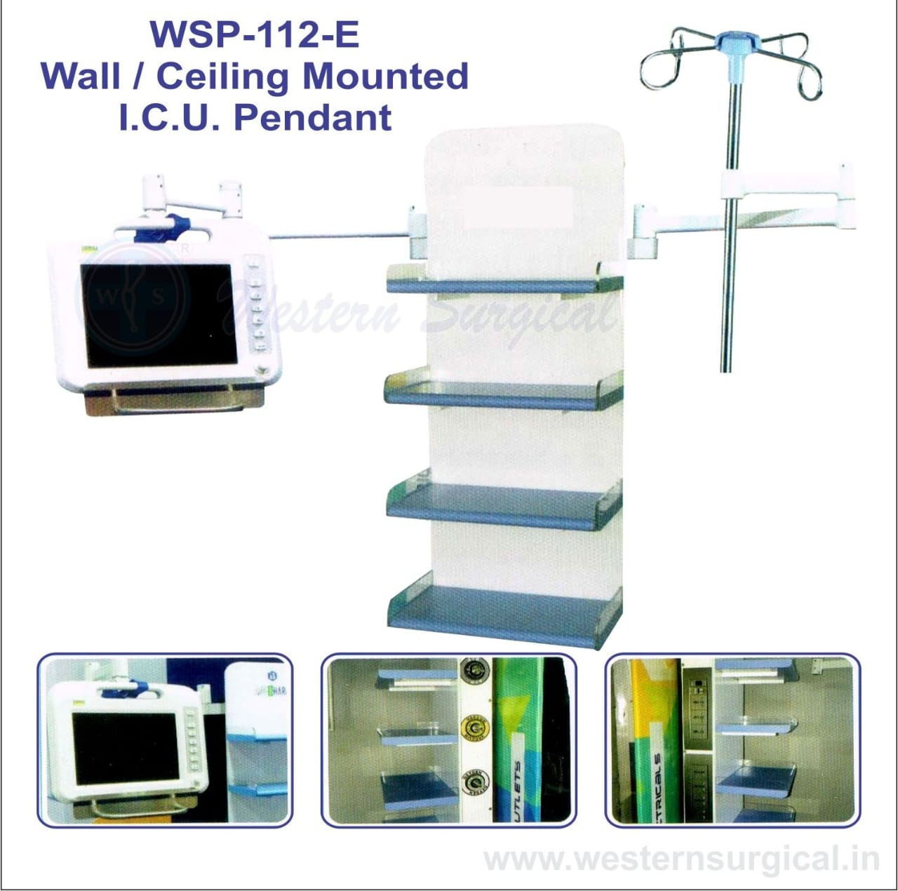 Wall / Ceiling Mounted I.C.U Pendant
