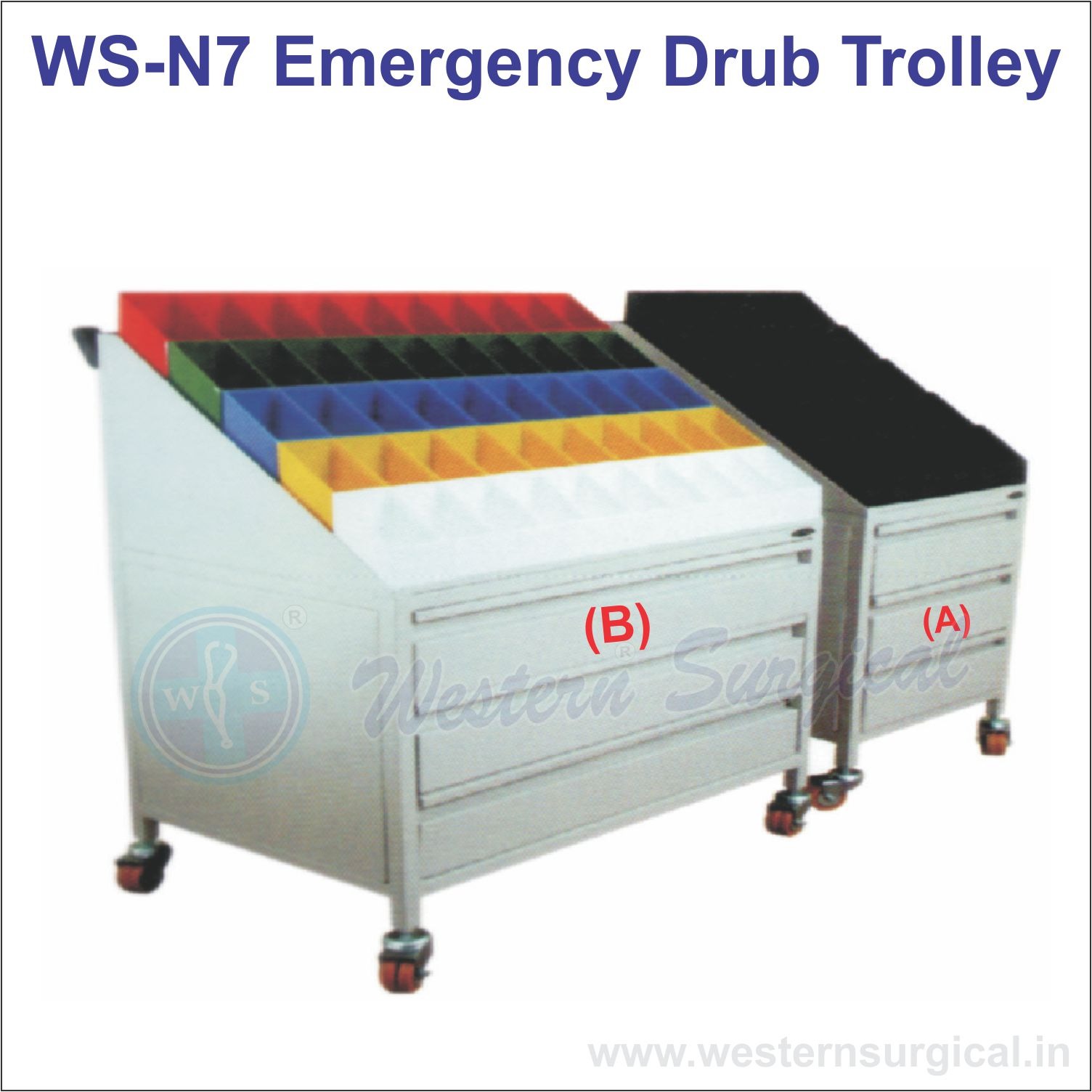 Emergency Drub Trolley 