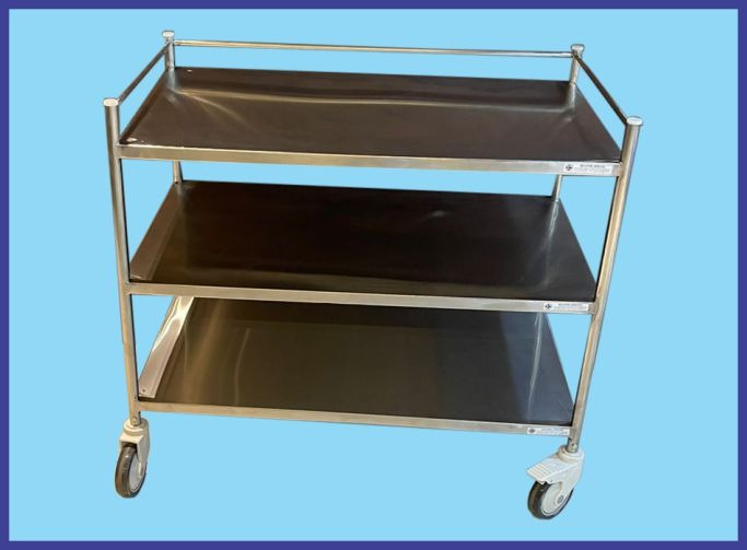 3 Self Steel Trolley 20