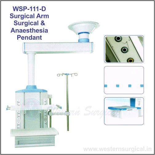 WSP-111-D SINGLE ARM SURGICAL/ANAESTHESIA PENDANT