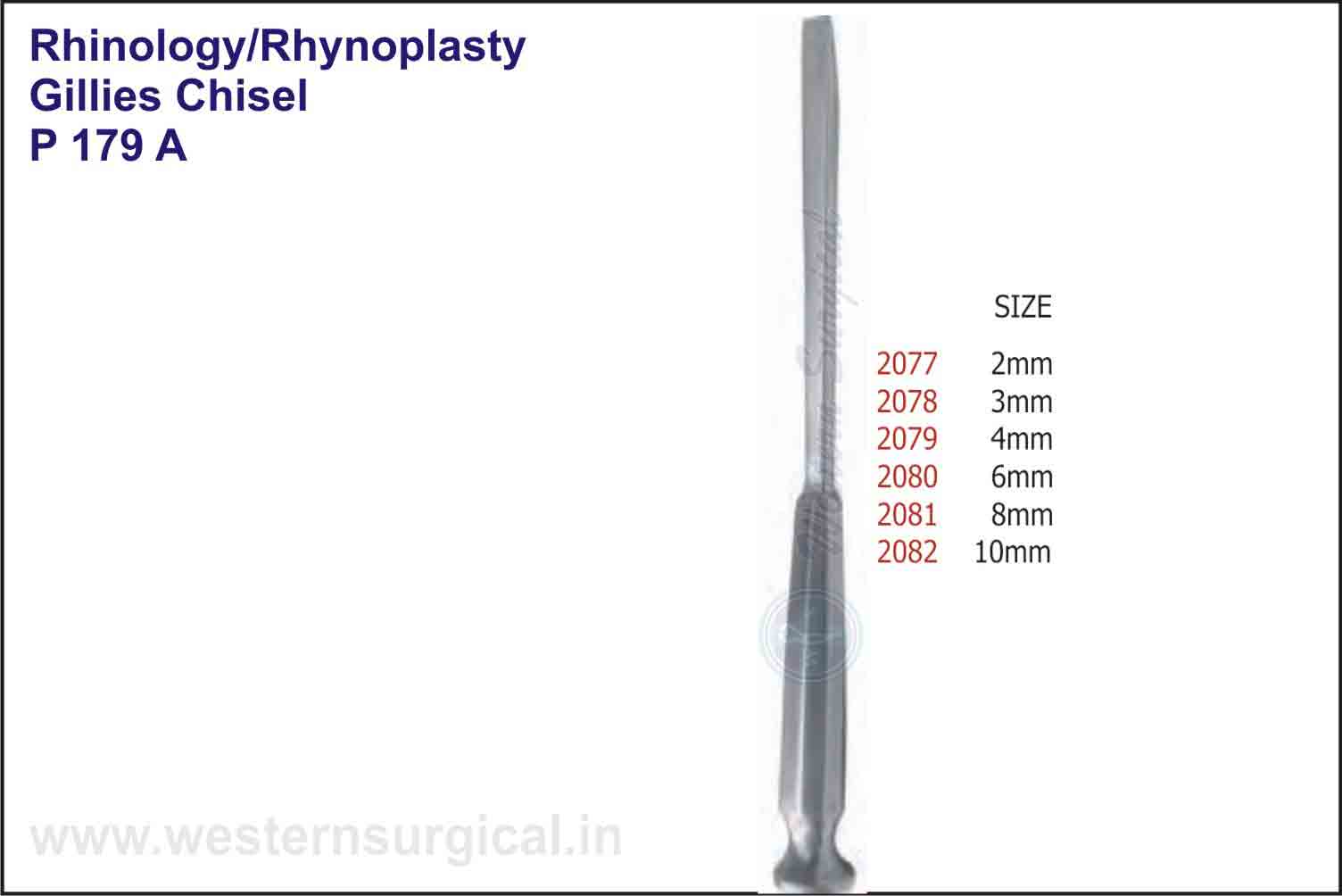 GILLIES CHISEL