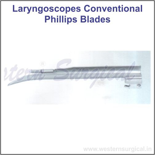 6062M - LARYNGOSCPES CONVENTIONAL PHILLIPS BLADES