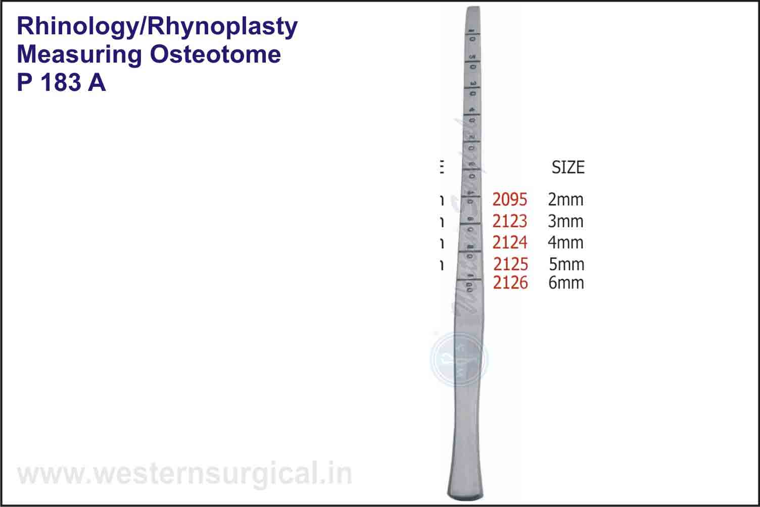 MEASURING OSTEOTOME