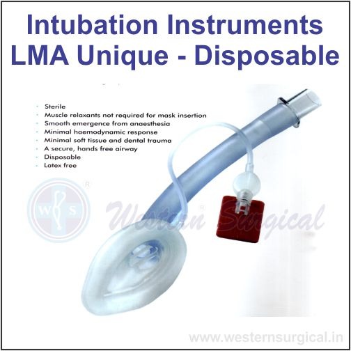 7714B - INTUBATION INSTRUMENTS LMA UNIQUE - DISPOSABLE