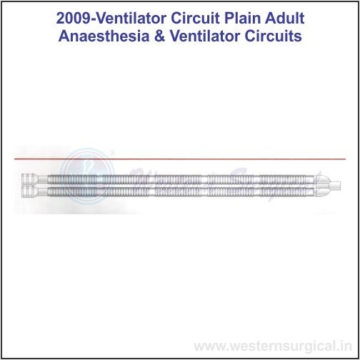 2009 - VENTILATOR CIRCUIT PLAIN ADULT 