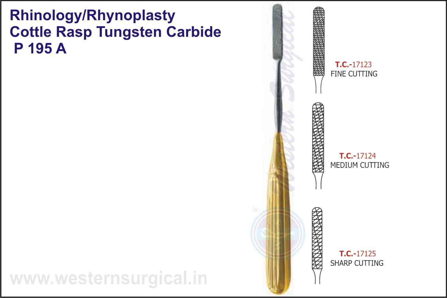 COTTLE  RASP TUNGSTEN CARBIDE