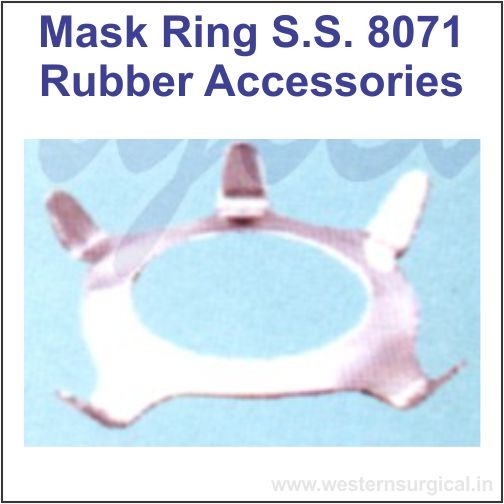 8071 - MASK RING S.S. (RUBBER ACCESSORIES)