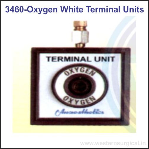 3460 - OXYGEN WHITE TERMINAL UNITS (PIPELINE ACCESSORIES)