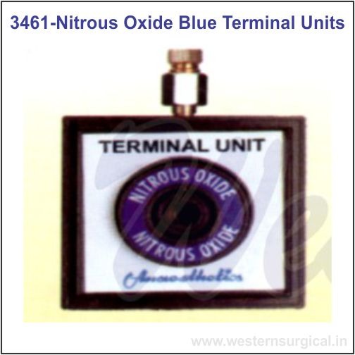 3461 - NITROUS OXIDE BLUE TERMINAL UNITS (PIPELINE ACCESSORIES)