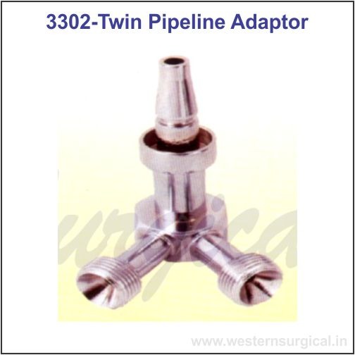 3302 - TWIN PIPELINE ADAPTOR (PIPELINE ACCESSORIES)