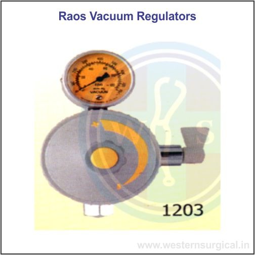 1203 - RAO'S VACUUM REGULATORS (PIPELINE ACCESSORIES)