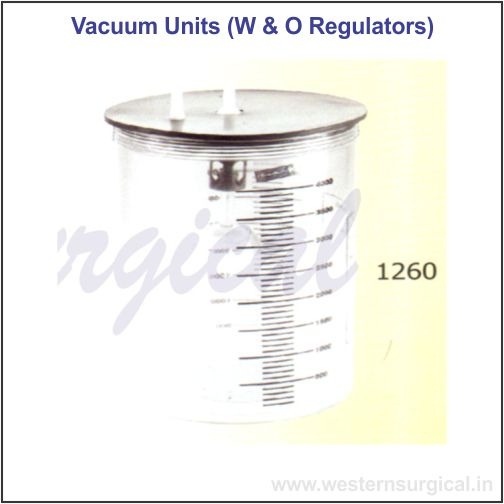 1260 - VACUUM UNITS (W/O REGULATORS) (PIPELINE ACCESSORIES)