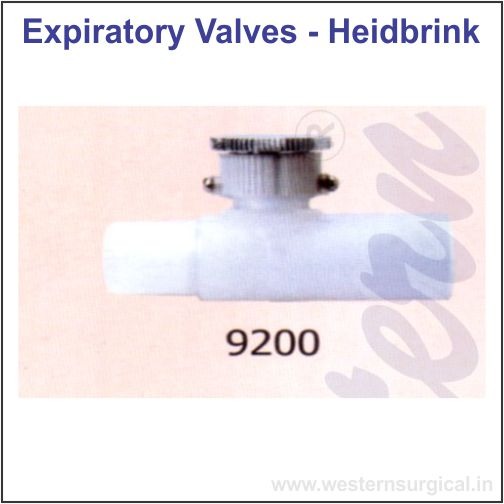 9200 - EXPIRATORY VALVES - HEIDBRINK (APPARATUS COMPONENTS & ACCESSORIES)