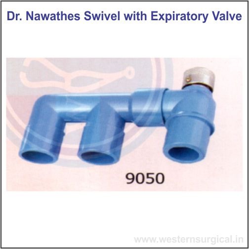 9050 - DR. NAWATHE'S SWIVEL WITH EXPIRATORY VALVE (APPARATUS COMPONENTS & ACCESORIS)