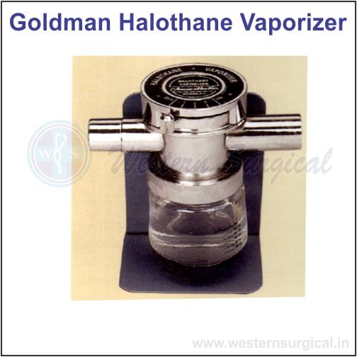 4001 - GOLDMAN HALOTHANE VAPORIZER (SUCTION, VAPORIZERS & CONNECTORS)