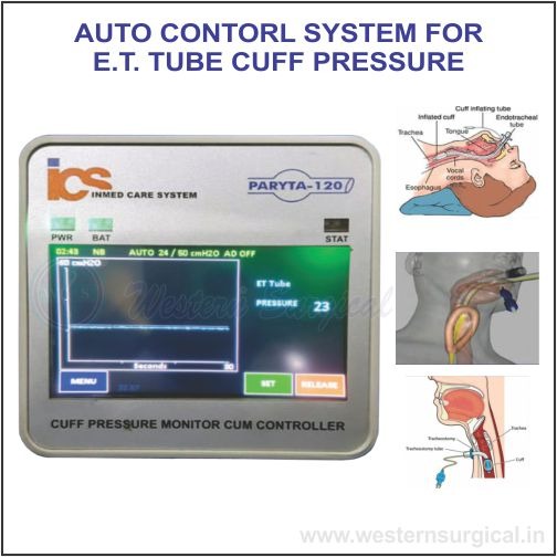 AUTO CONTROL SYSTEM FOR E.T. TUBE CUFF PRESSURE 