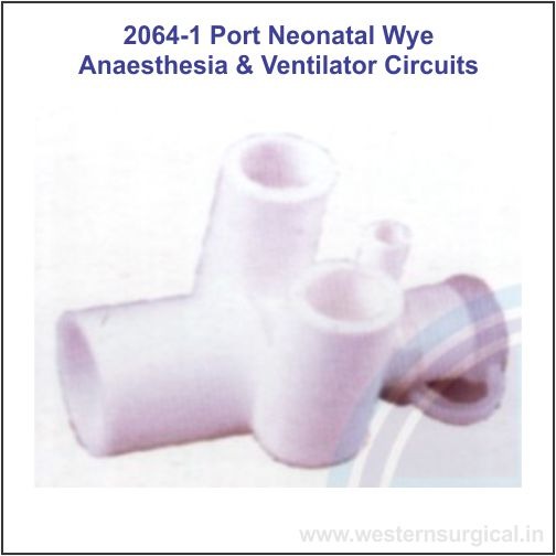 2064 - 1 PORT NEONATAL WYE (ANAESTHESIA & VENTILATOR CIRCUITS) 