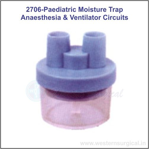 2706 - PAEDIATRIC MOISTURE TRAP (ANAESTHESIA & VENTILATOR CIRCUITS)