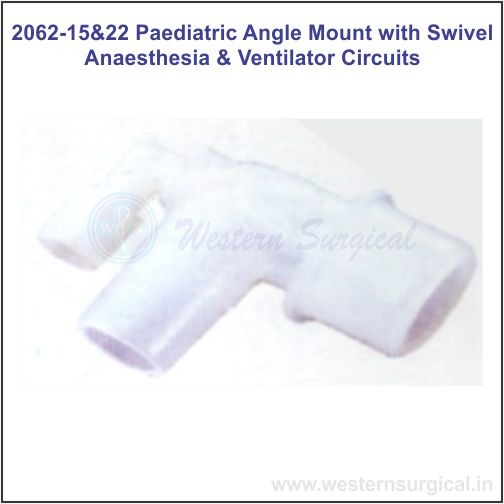 2062 - 15/22 PAEDIATRIC ANGLE MOUNT WITH SWIVEL (ANAESTHESIA & VENTILATOR CIRCUITS)