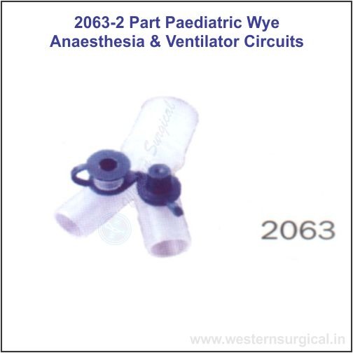 2063 - 2 PORT PAEDIATRIC WYE (ANAESTHESIA & VENTILATOR CIRCUITS)