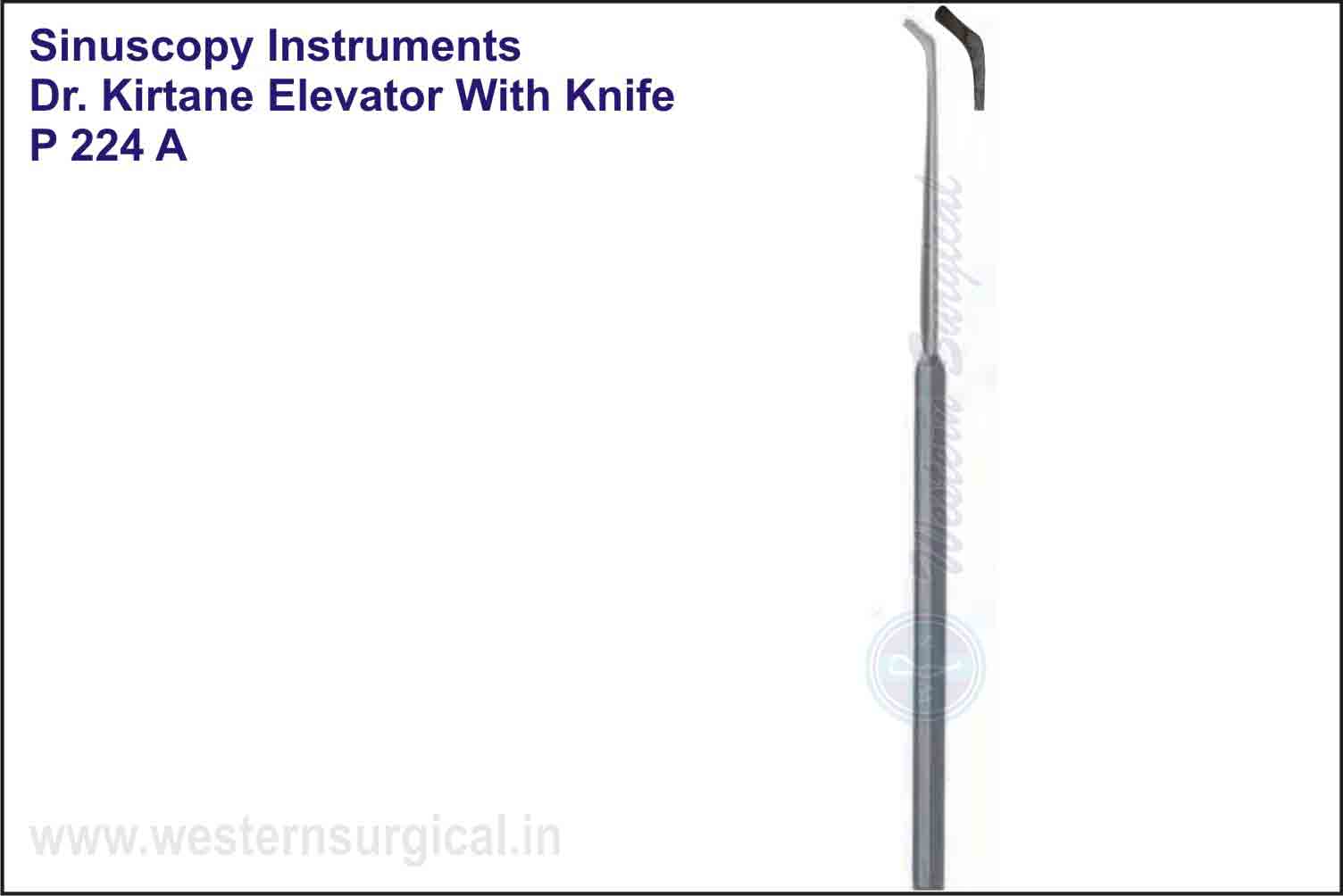 DR.KIRTANE  ELAVATOR WITH KNIFE