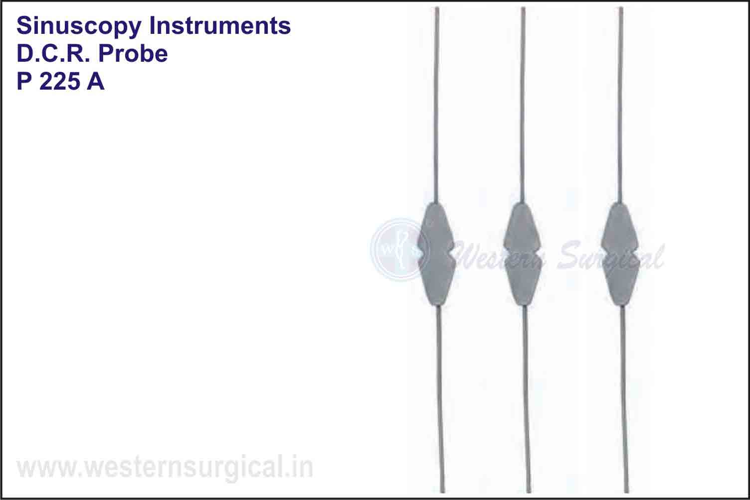 D.C.R. PROBE SET OF 3
