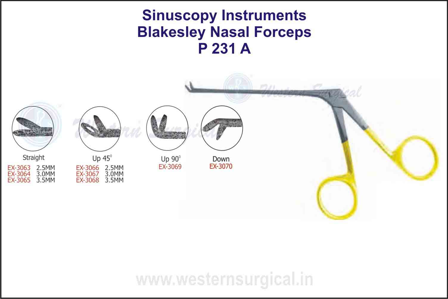 BLAKESLEY NASAL FORCEPS