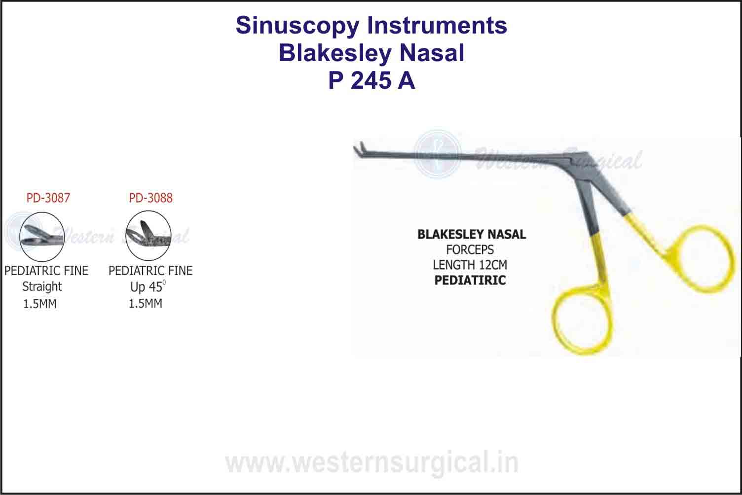 BLAKESLEY NASAL FORCEPS PEDIATIRIC