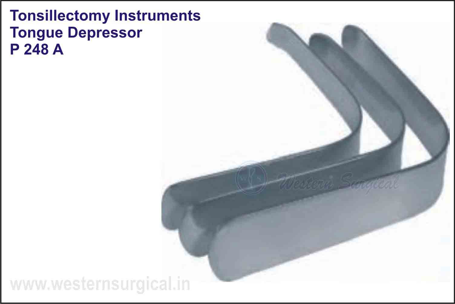 TONGUE DEPRESSOR SET OF 3