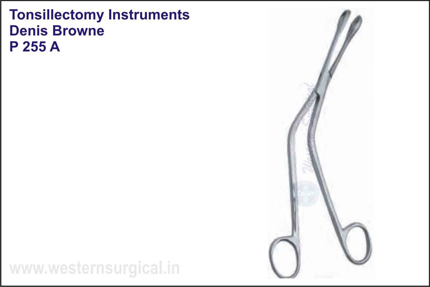 DENIS BROWNE TONSIL HOLDING FORCEPS