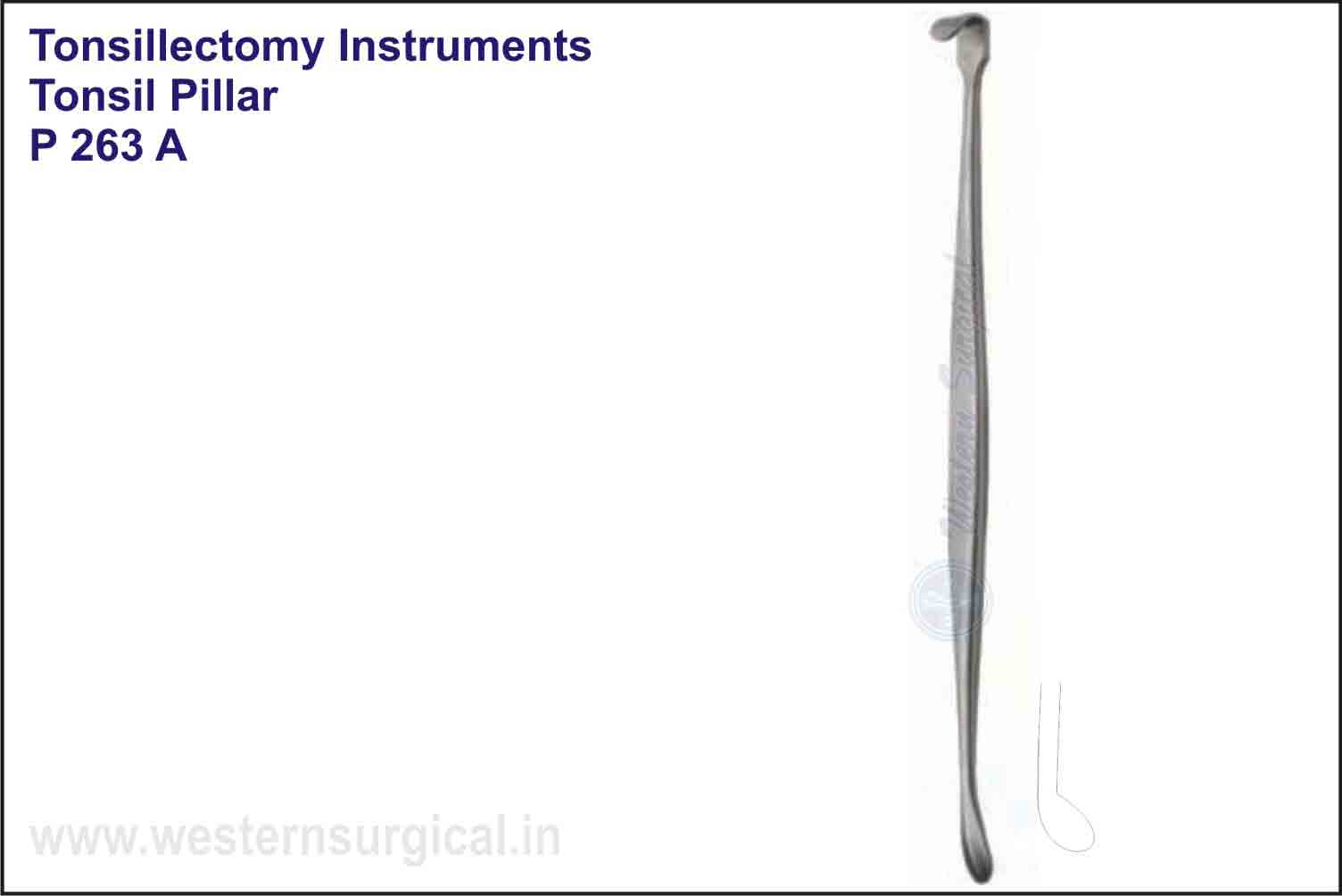 TONSIL PILLAR RETRACTOR & DISSECTOR