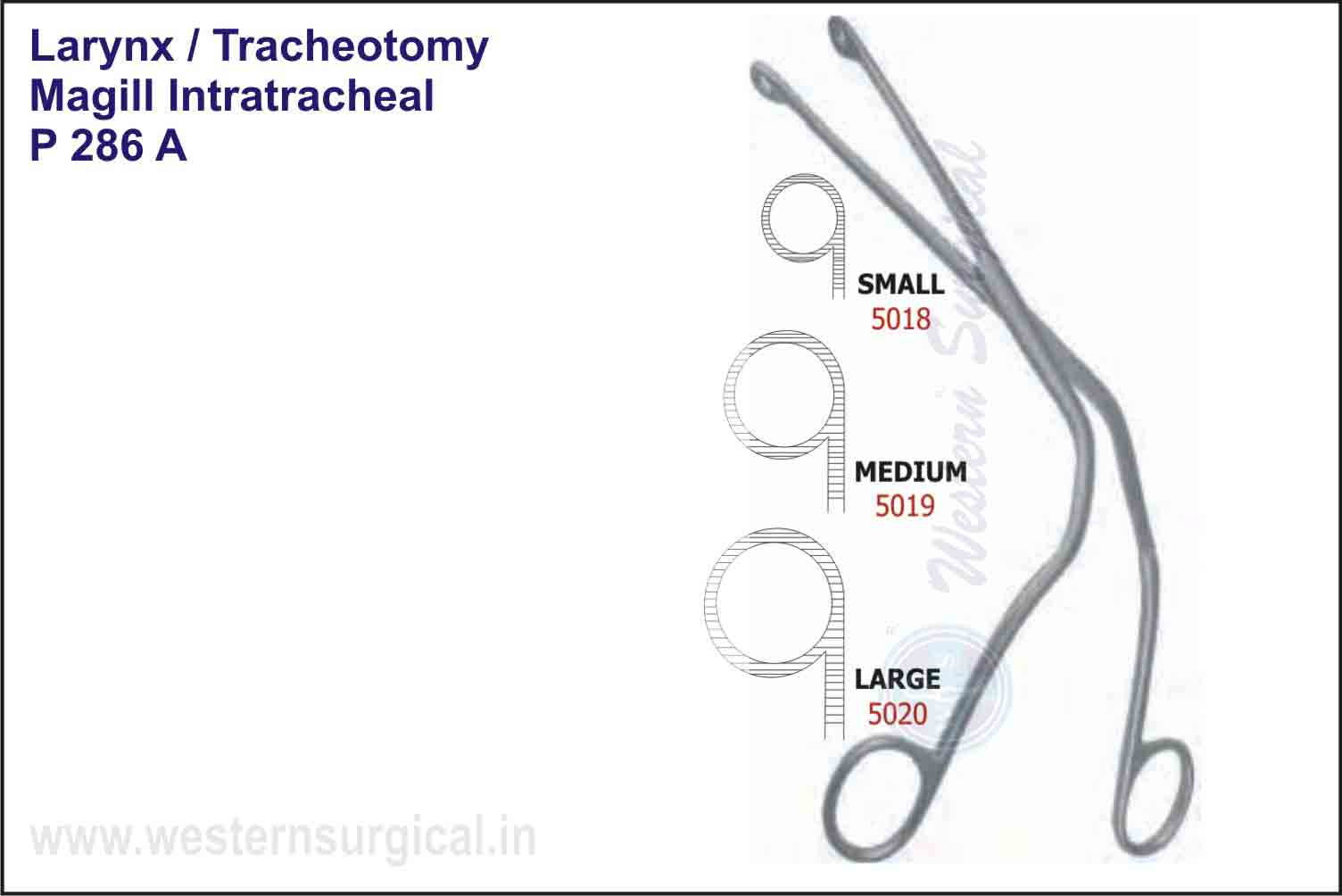 MAGILL INTRATRACHEAL CATHETER FORCEPS