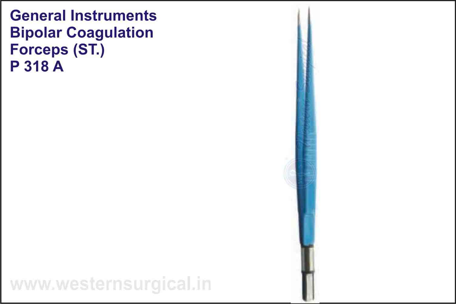 BIPOLAR COAGULATION FORCEPS(ST.)