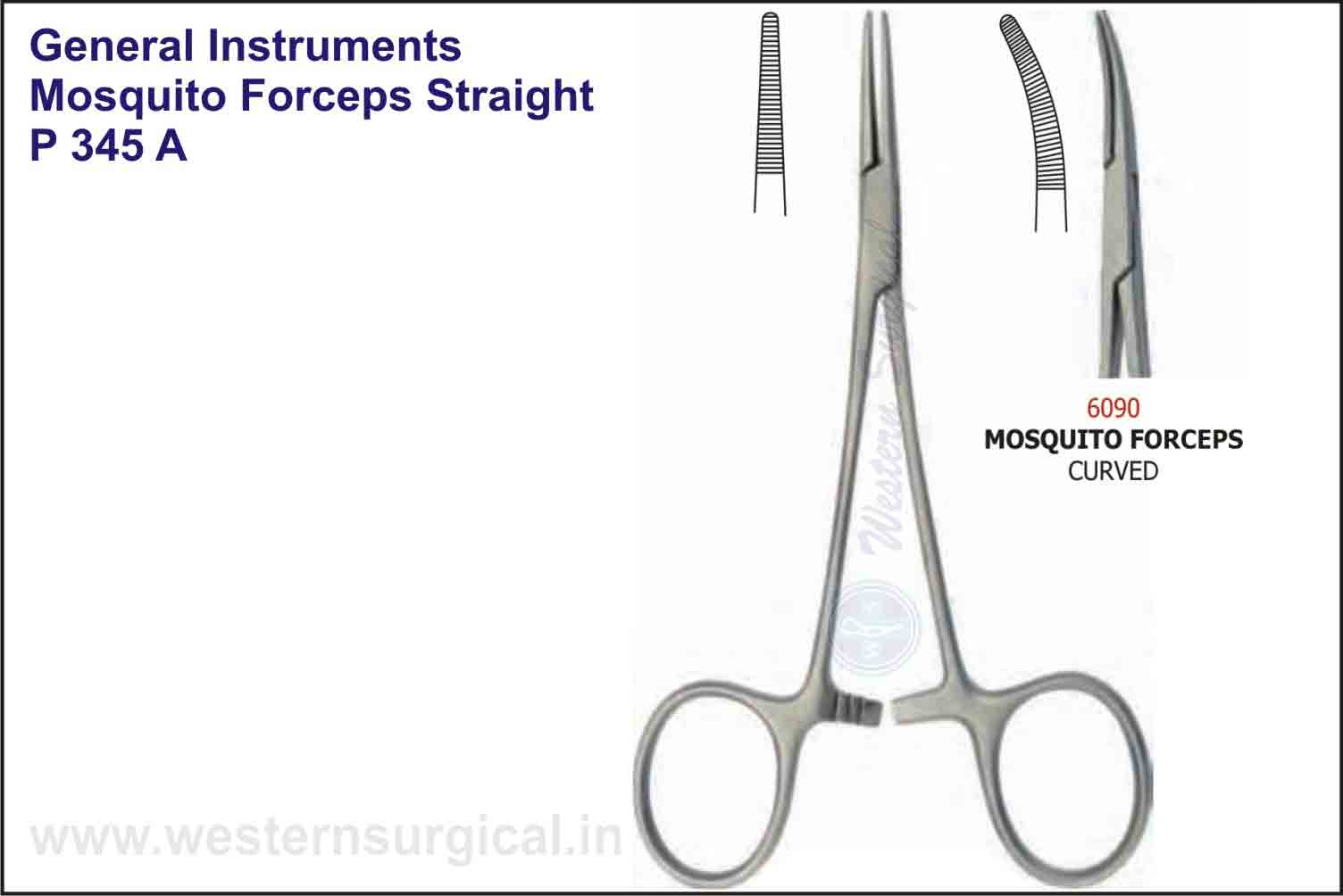 MOSQUITO FORCEPS STRAIGHT & CURVED