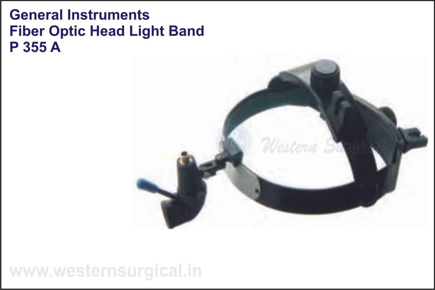 FIBER OPTIC HEAD LIGHT band