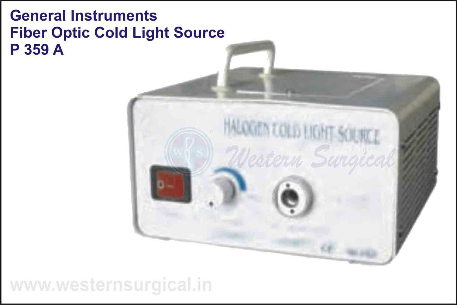 FIBER OPTIC COLD LIGHT SOURCE SINGLE POINT