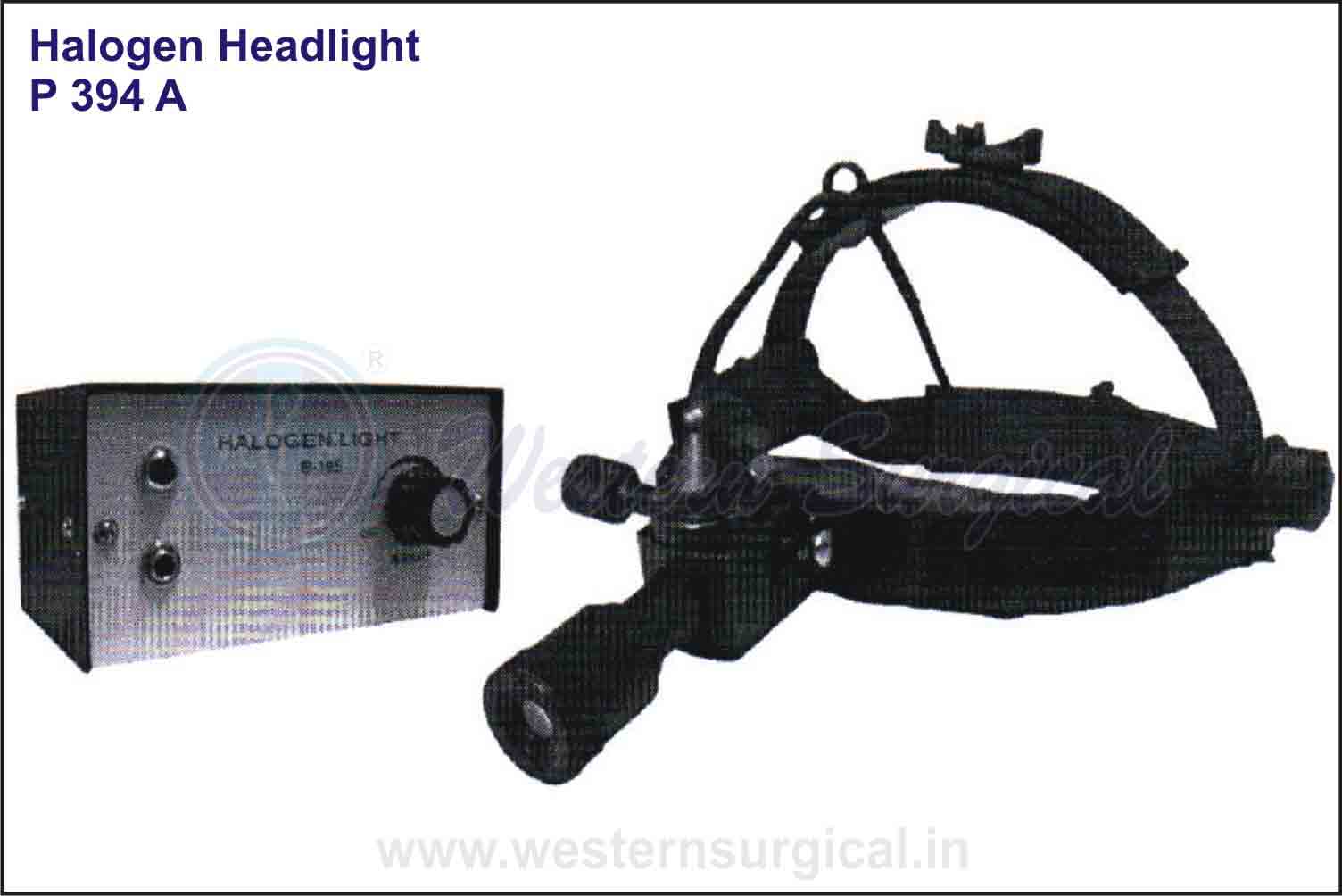 MEDICAL HALOGEN HEADLIGHT