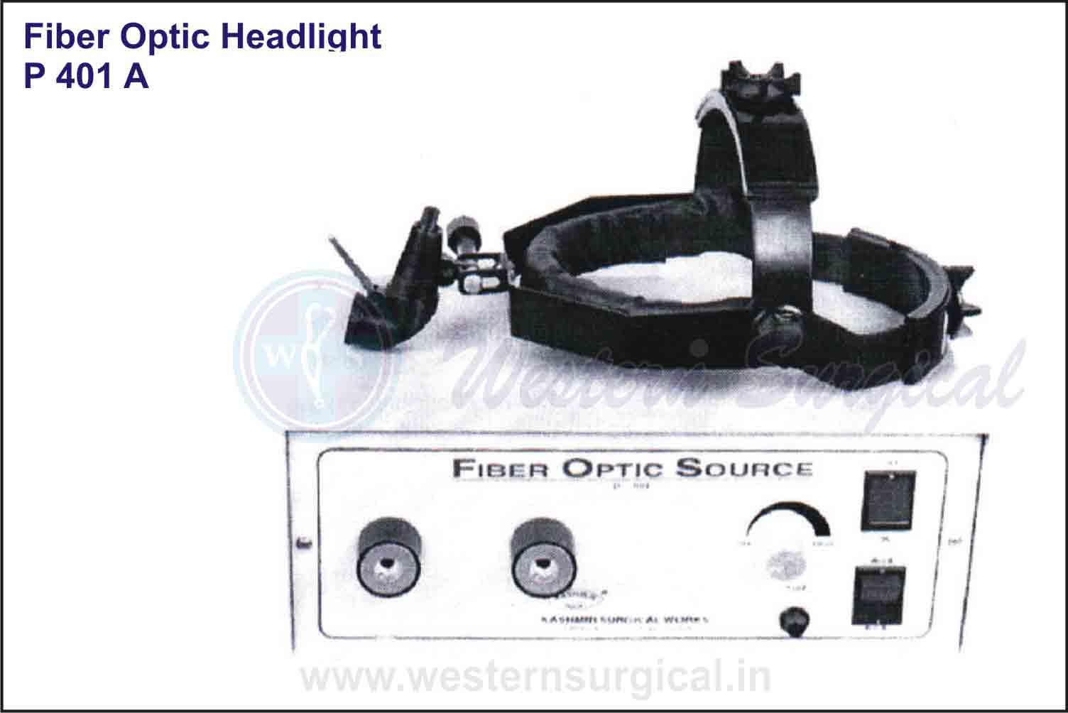FIBER OPTIC HEAD LIGHT