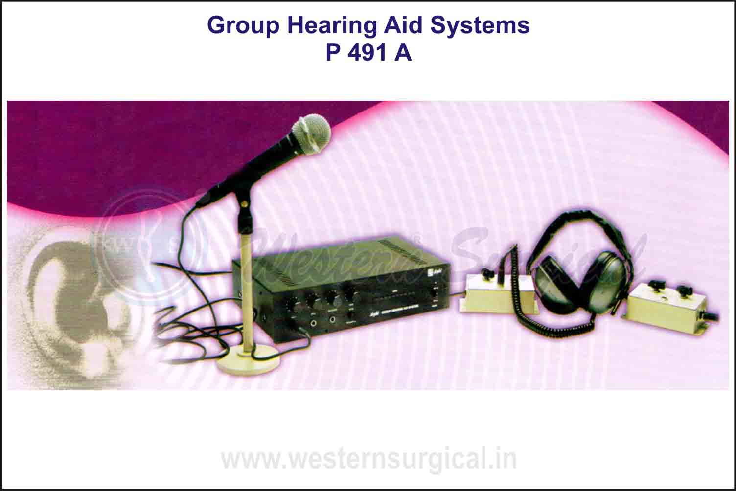 GROUP HEARING AID SYSTEMS  FOR DEAF-TRAINING INSTITUTIONS