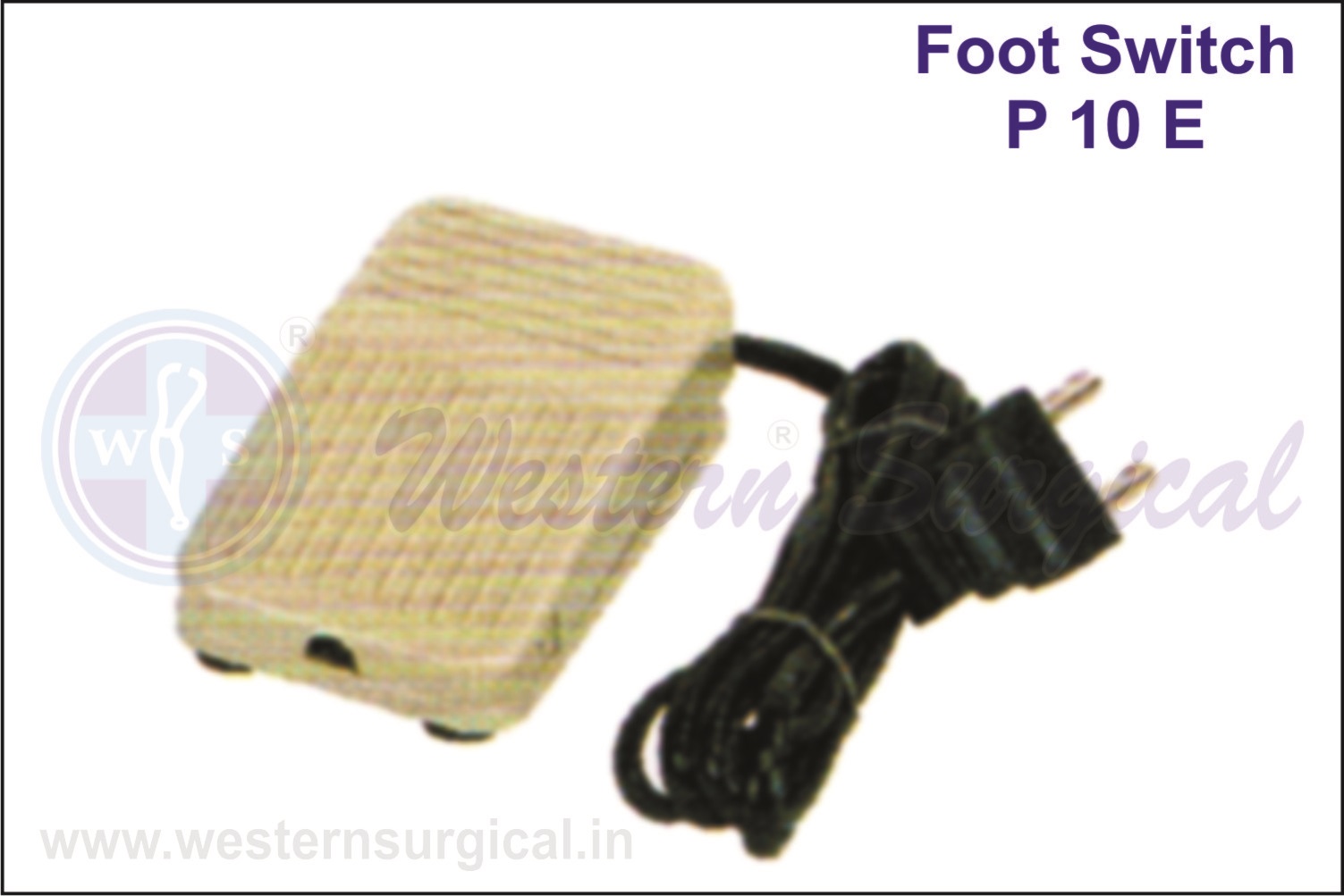 FOOT SWITCH  ACCESSORIES  FOR  SUCTION  MACHINE