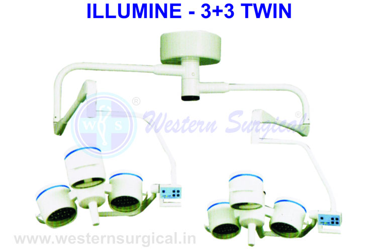 Led Light 3+3 Twin Ceiling Model